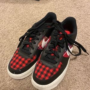 Plaid Nike Air Forces